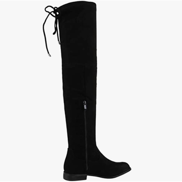 Shoes - Over the knee faux suede boots- 40 EU/8.5-9